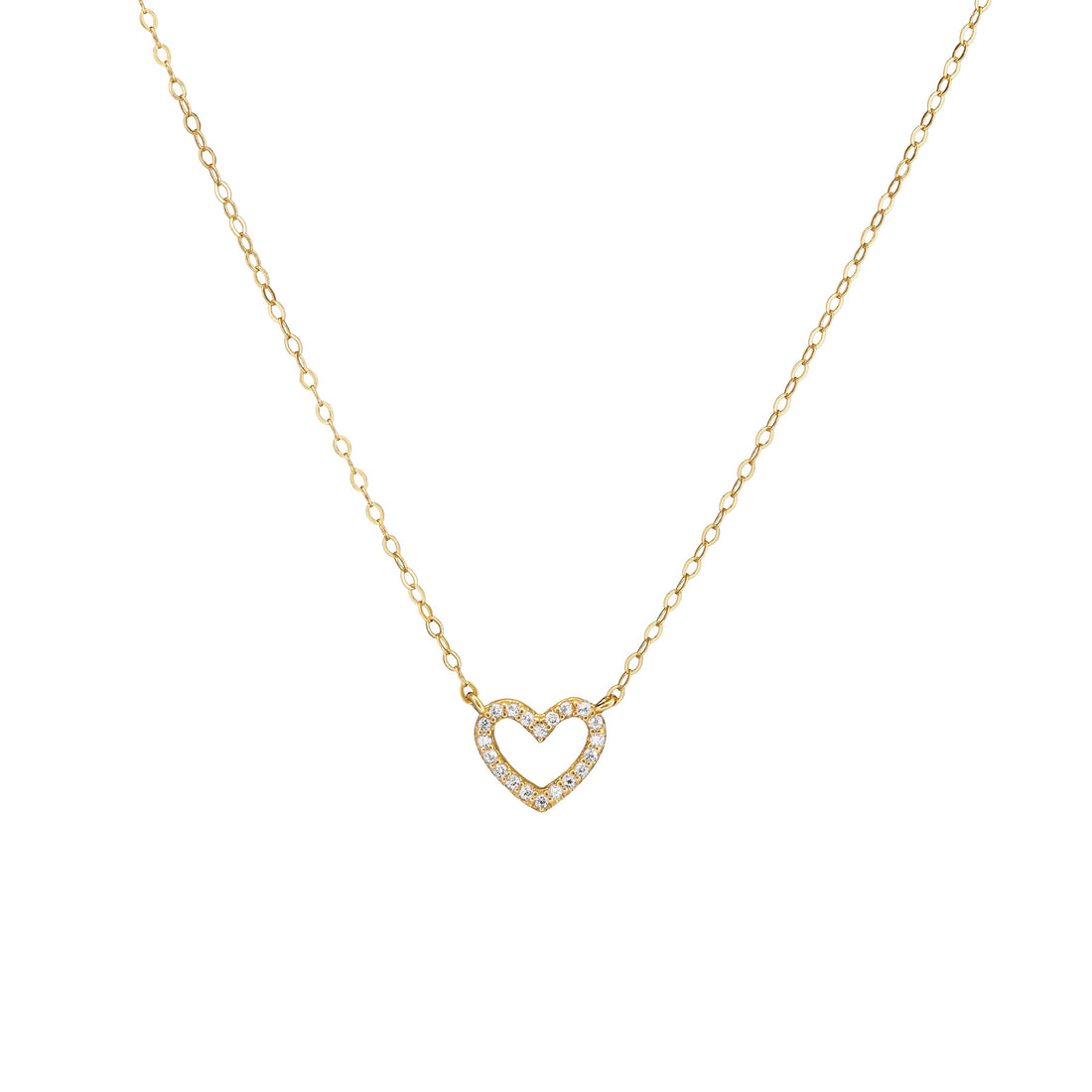 Collar Corazón — Oro