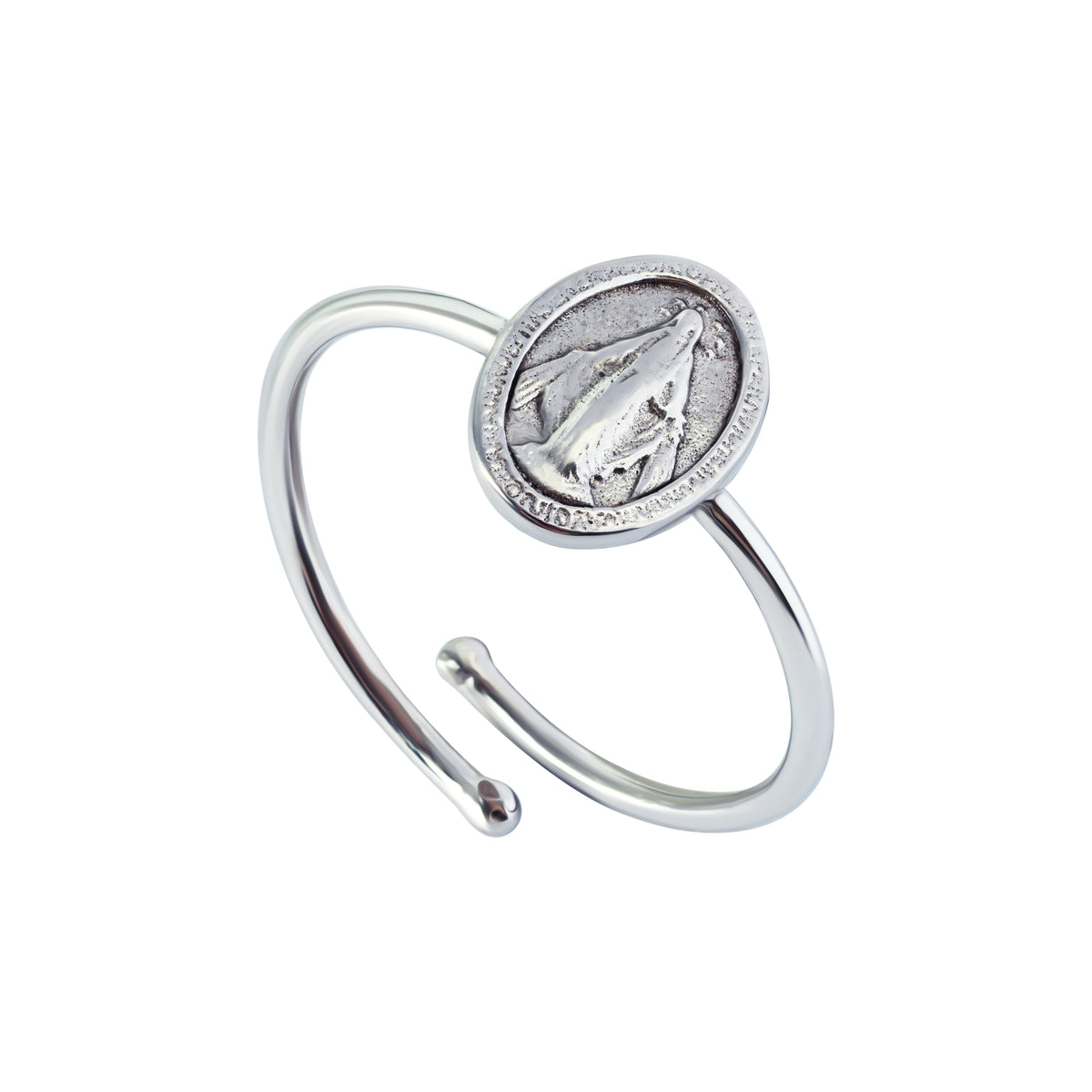 Anillo Delia — Plata - AJUSTABLE