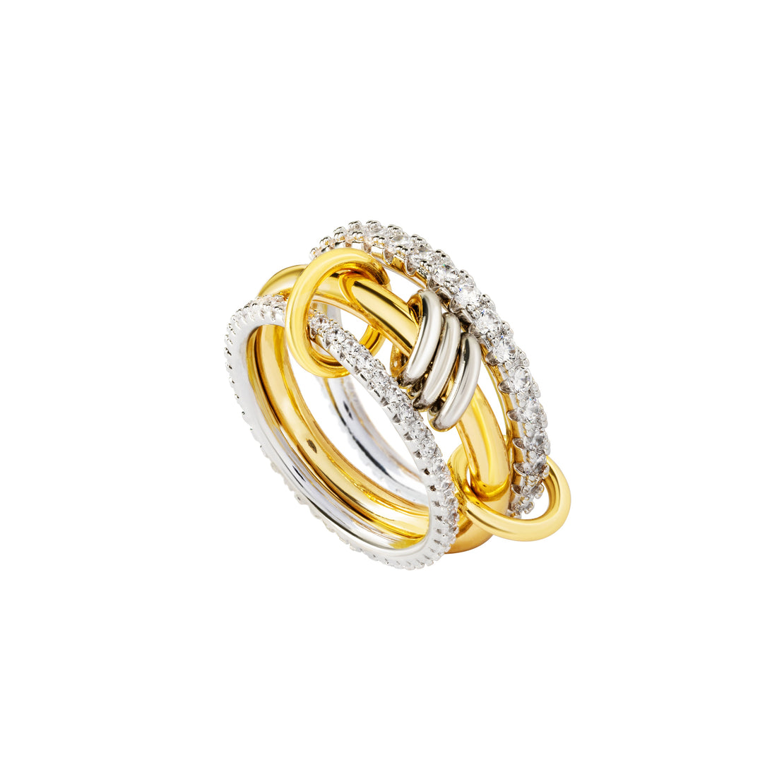 Anillo Lila Bicolor