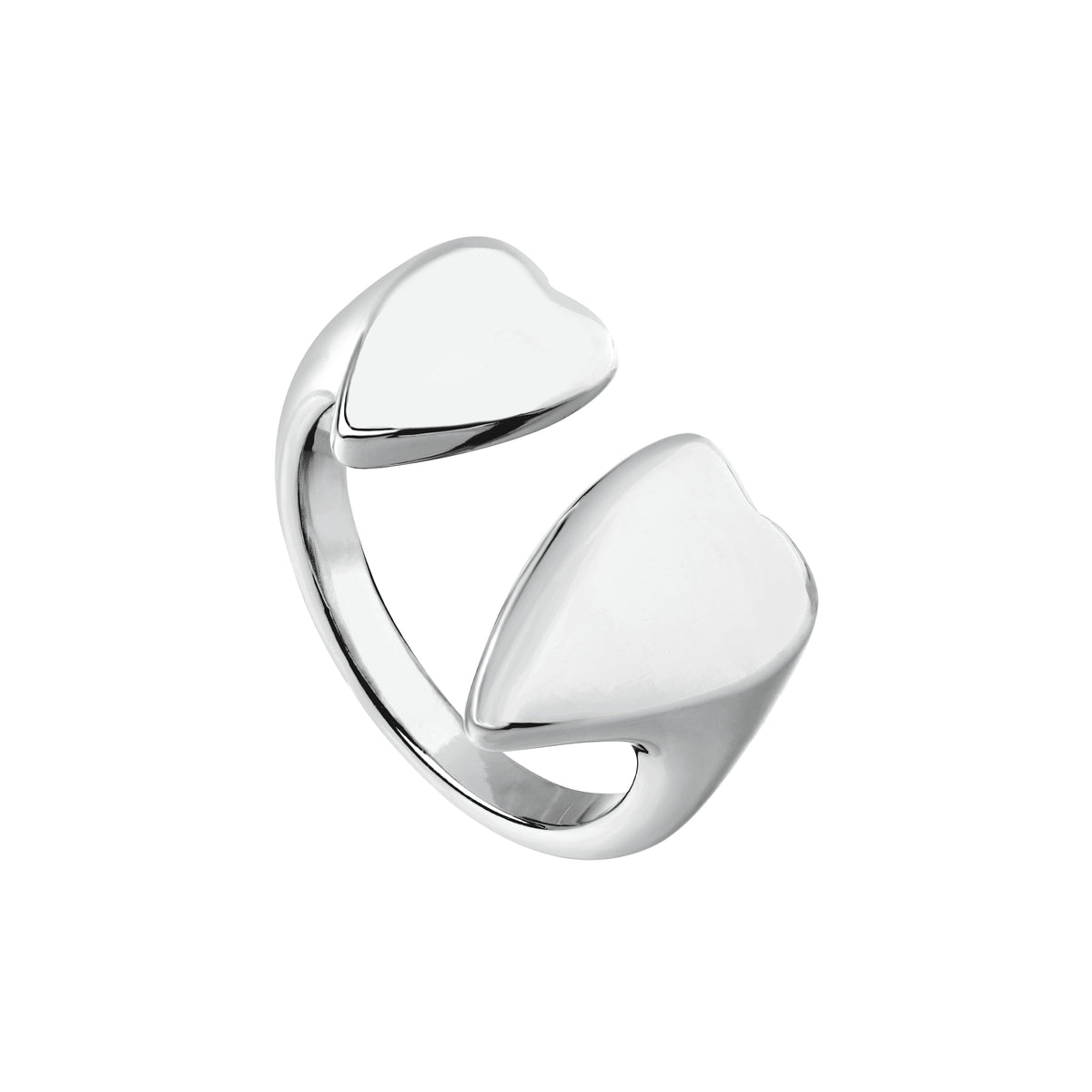 Anillo Tú y Yo - Plata / AJUSTABLE