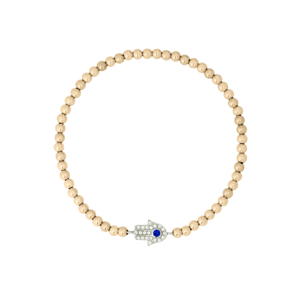 Pulsera Goldfield Hamsa con Ojo