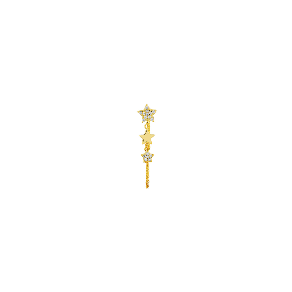 Aro Piercing Octavia - Oro / 25 MM