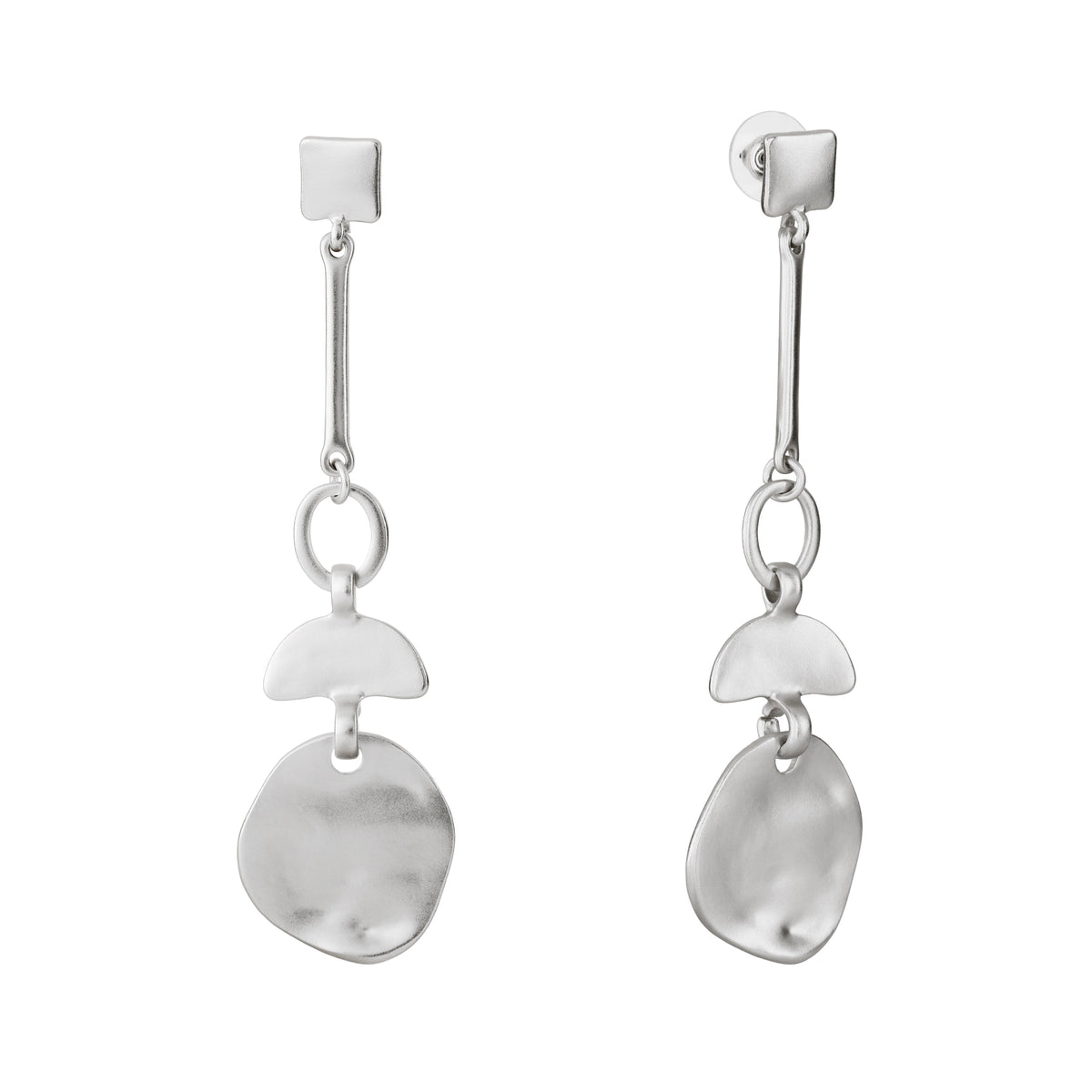 Aros Patricia - Plata / 90 MM