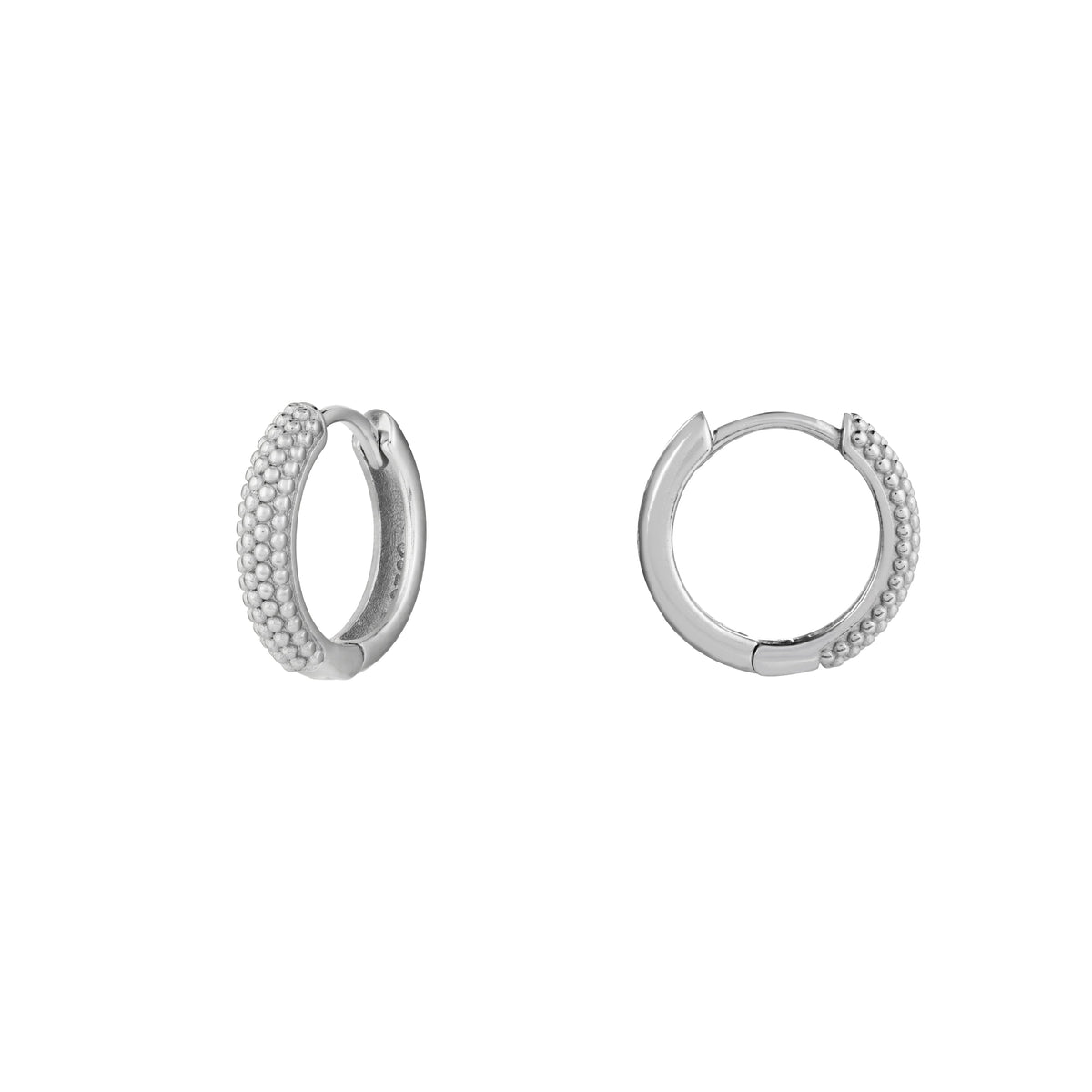 Argollas Simone - Plata / 12 MM