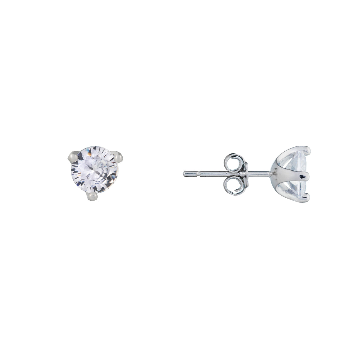 Aros Chloe - Plata / 7 MM