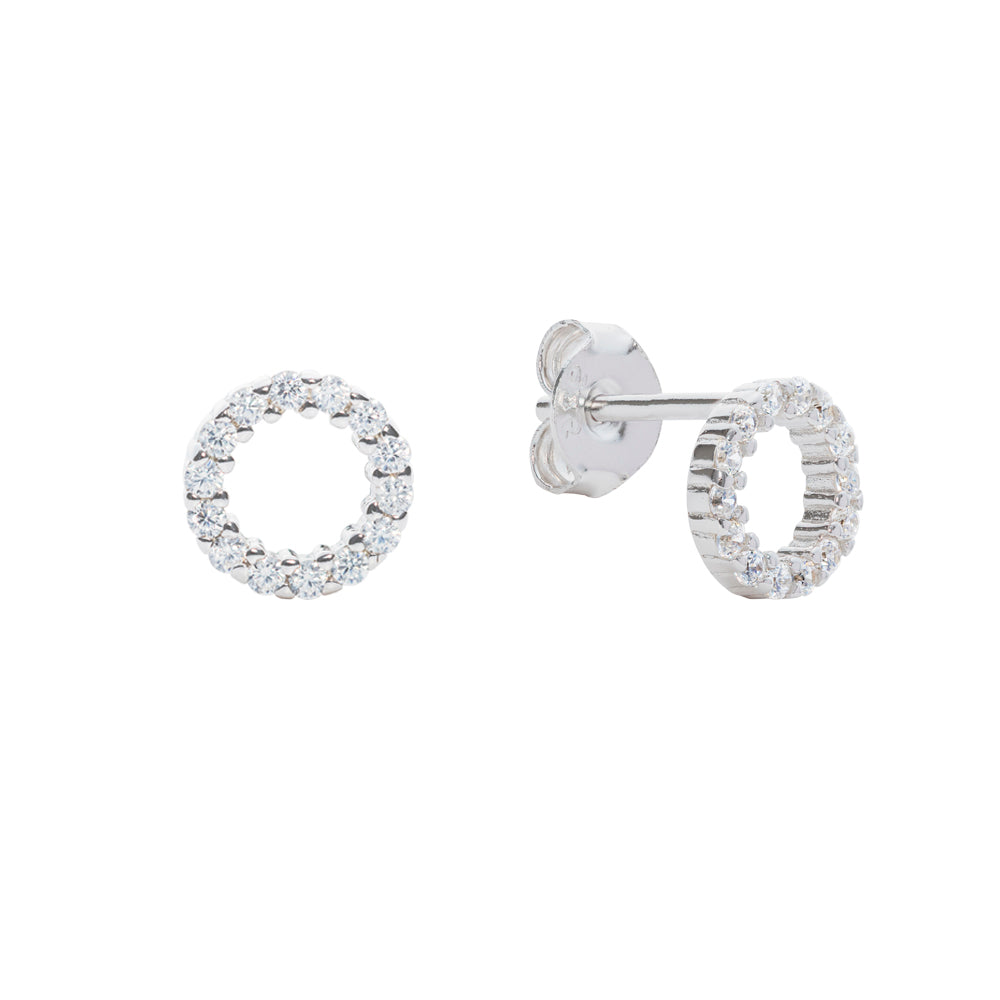 Aros Leda - Plata / 7 MM
