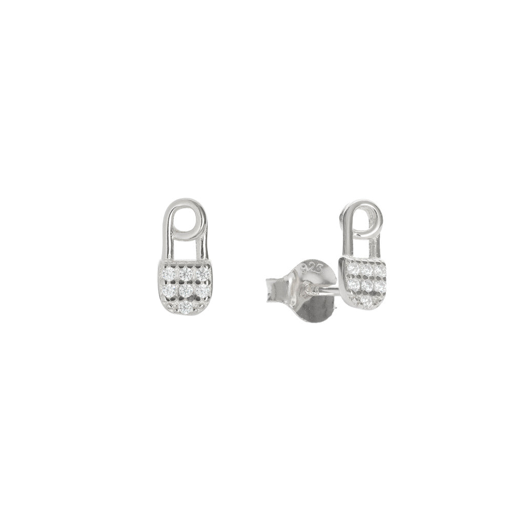Aros Noelia - Plata / 8 MM