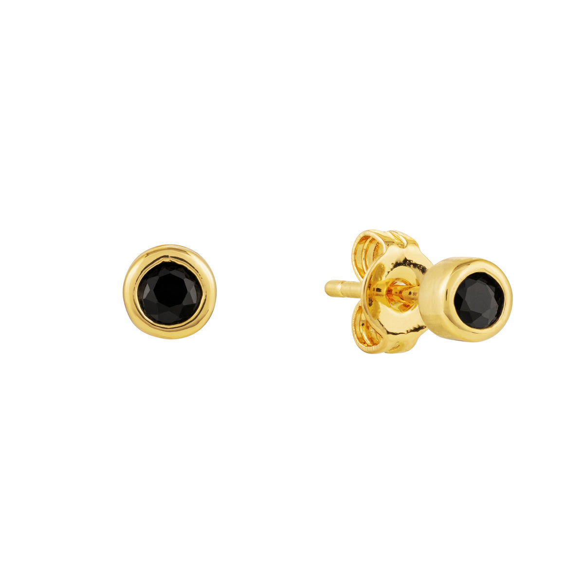 Aros Paula - Oro / 4 MM