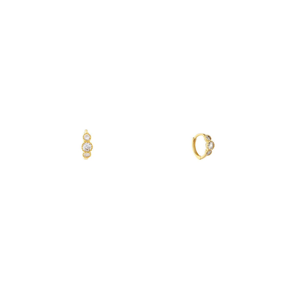 Aros Barbie - Oro / 9 MM