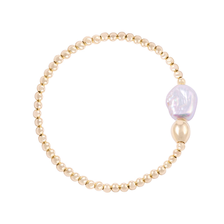 Pulsera Gold Filled Perla