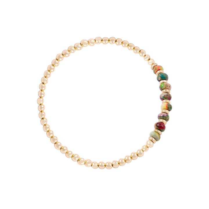 Pulsera Gold Filled Stone